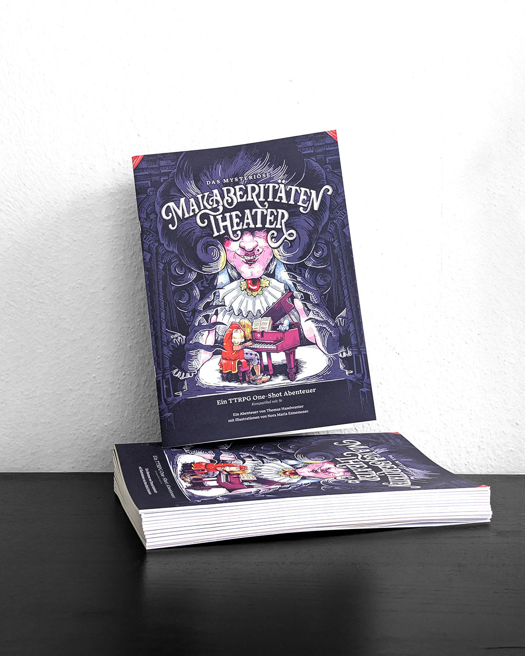 Produktfoto vom Magazin "TTRPG One-Shot Abenteuer "Das mysteriöse Makaberitäten Theater"".